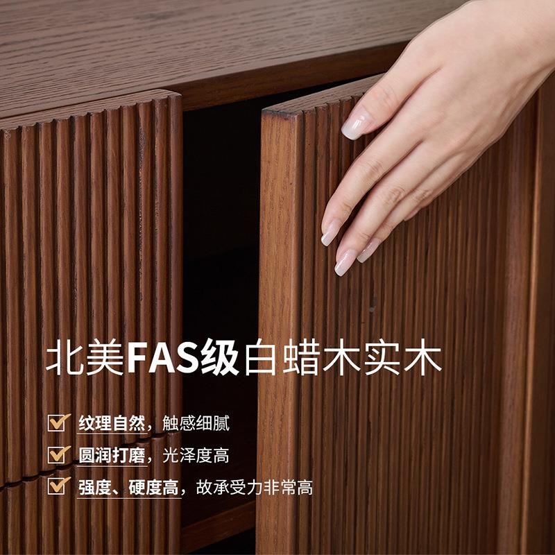 巴克边柜巴克边柜木中实古风家具复物古线条收纳餐储柜靠墙家用客