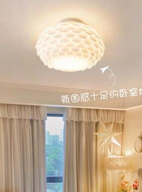 卧奶ZOP油灯风室灯现代简约主卧灯具餐厅吊灯儿童房间护灯眼吸顶1