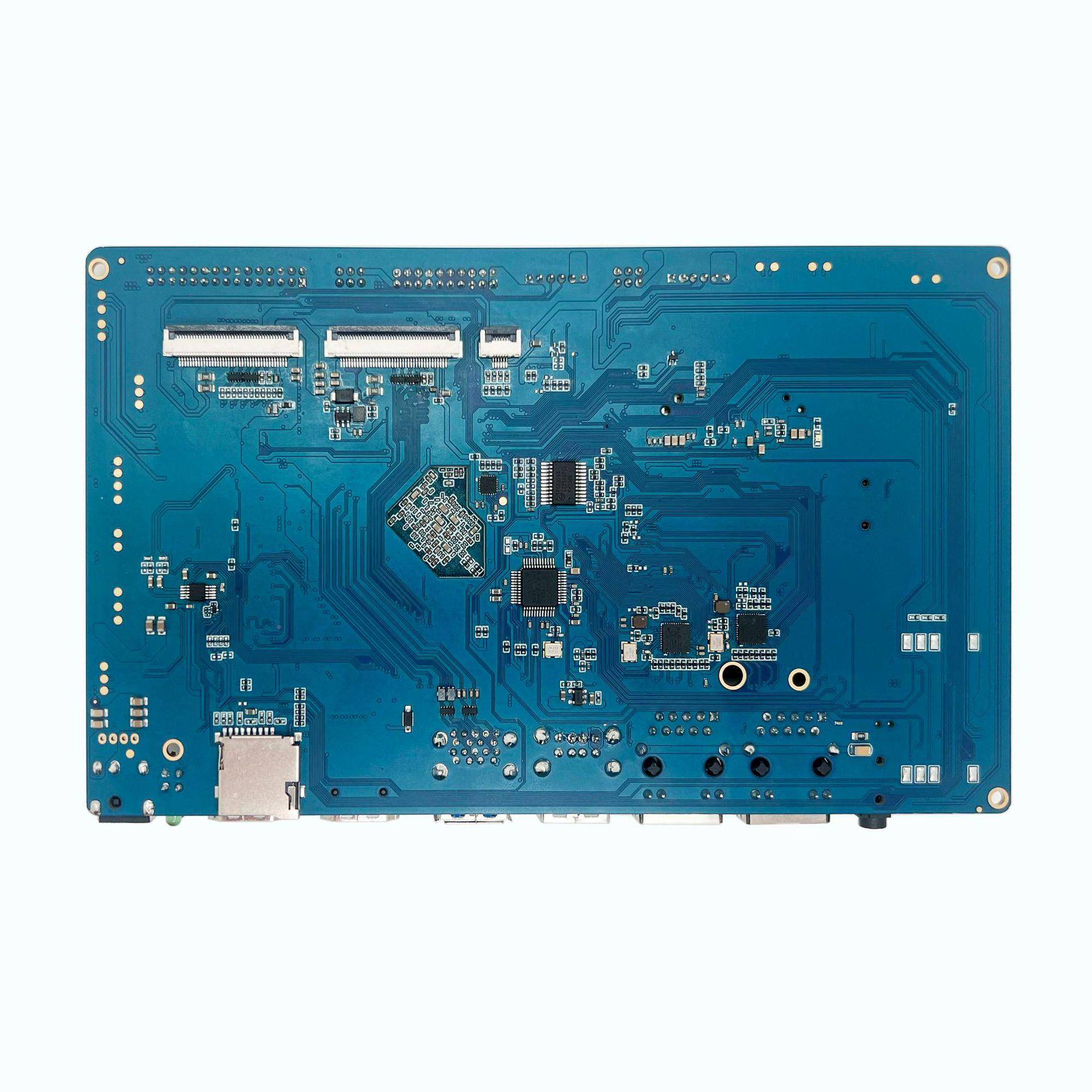 pc算bYKR-3588a方案开发RK工业卓主板安芯微八核高力广告一瑞体机