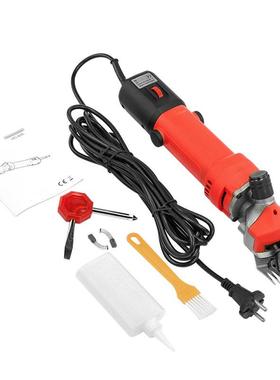 虎臣子电动羊毛产剪红色款PVR电剪羊推宠物毛剪器畜牧品颜色可按