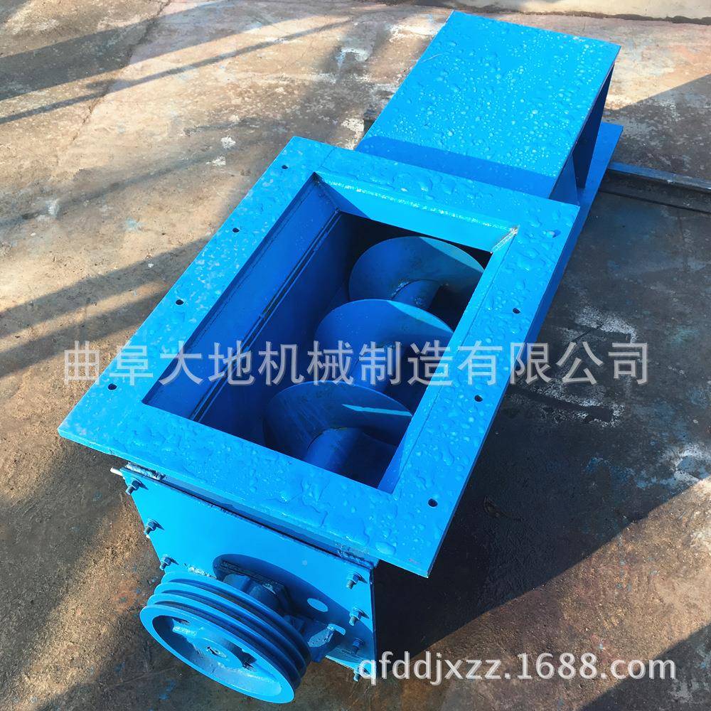 清理泥无轴螺旋输送TKD机粪淤无轴螺旋输送机垃鸡圾处理输送机