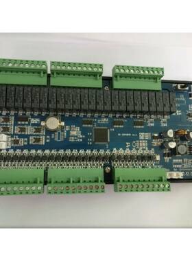 PLMC工控板国产PLCFX2N-GRZ8MR/T-10AD-24D4A板式PLC轴带485温度