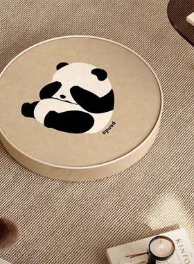 喜滚滚团地蒲上看书懒坐垫人榻榻米阳台飘窗坐垫可PYY欢拆洗屁垫