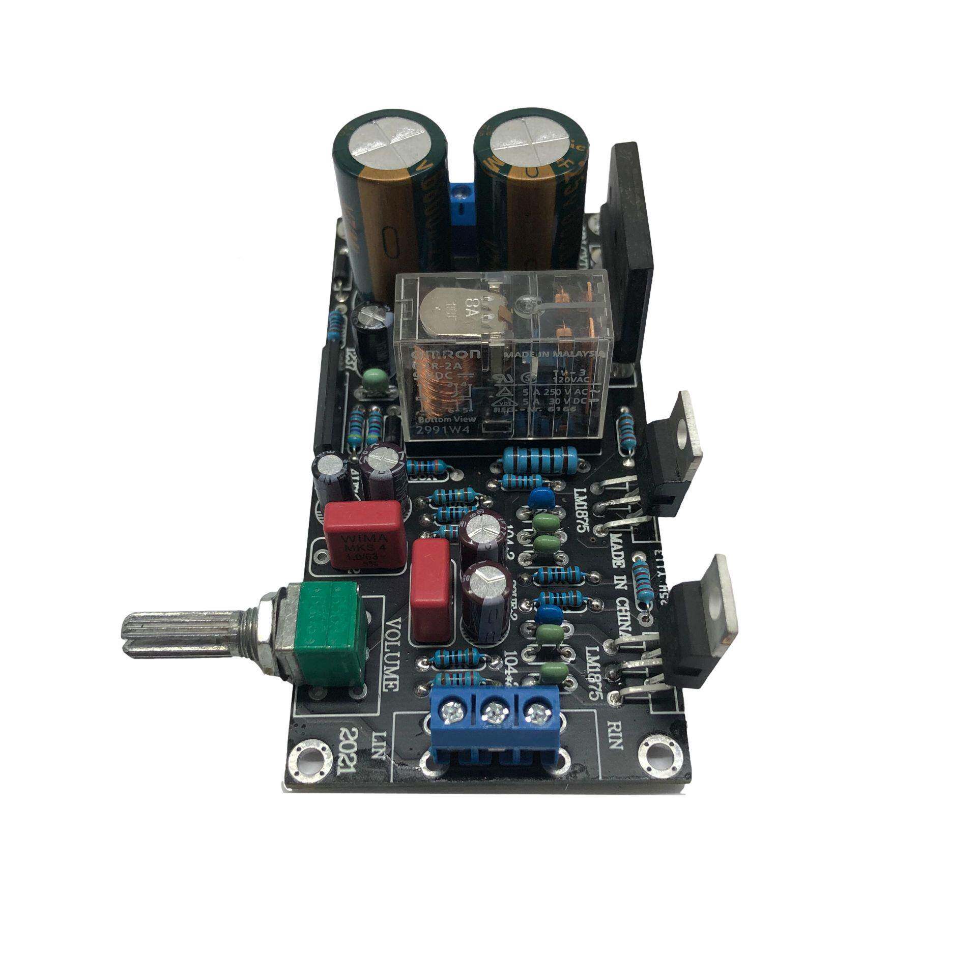 L0M175T功放板2.双声道带喇叭保8护音量78574调节兼容2030