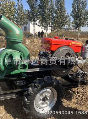 移动排拖排KD-CSB-6涝泵柴油车10寸12寸抽水机工水程抽水泵图片