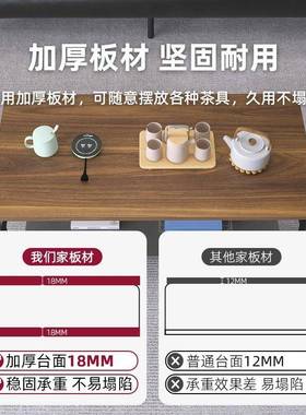 CJZ001茶桌小户出家租屋用客厅现代用商务办型室简易公极简茶几桌