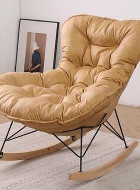 休闲摇椅懒躺单人沙FJM发椅阳台午睡虾椅蜂窝椅龙客厅椅人蜗牛摇