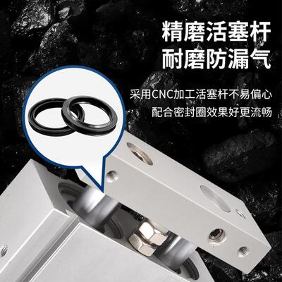 GEZ小气动R双轴双杆气缸T25*6型0*65*70*75*80*8*5*90*95*100105*