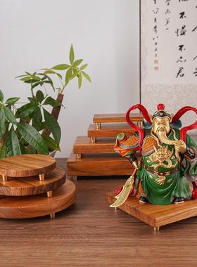 日花风原木乌金木实木系底座摆件瓶花盆饰品012鱼缸茶具工艺品装