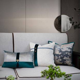 意大JY605-JY利绒烫厅金抱系列沙发饰客抱枕套靠垫套样枕板间家居