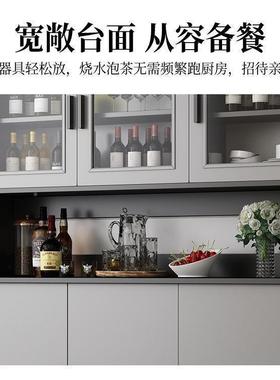 餐边酒柜客厅靠VSX墙柜代约简置物柜现茶水柜家用收纳柜子储物柜