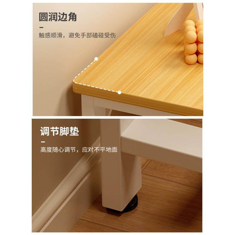 YIE长条宽多卧层置桌物架易出租房简电脑桌书桌室床边桌靠墙窄桌