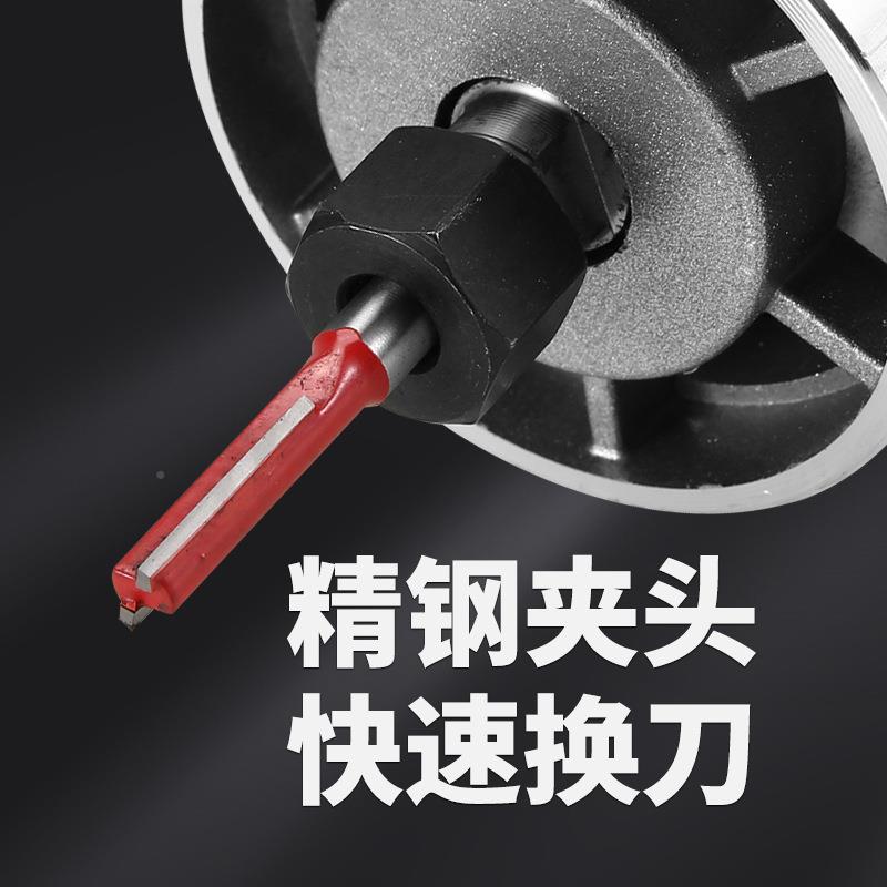 博立美修工边电动倒装多塑功能锣YUV机木铣木工具雕刻铝机板开槽