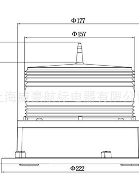 WH150型航空障碍中光强航标灯上海威豪专灯业咨生产欢迎V加询WH-1