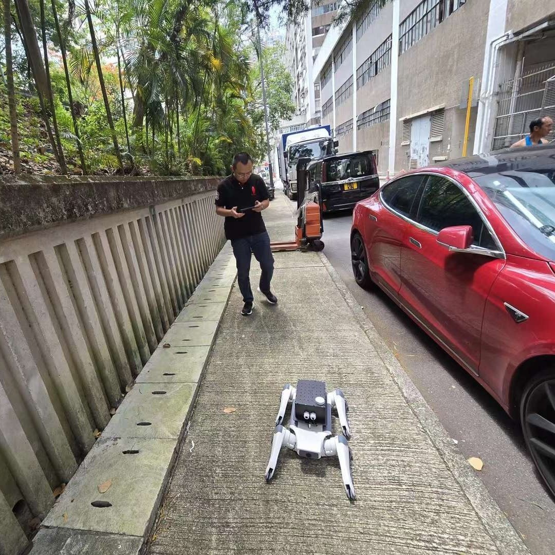 输送管道泄漏点巡查工作犬 工业园区机器人走航探测与监测系统