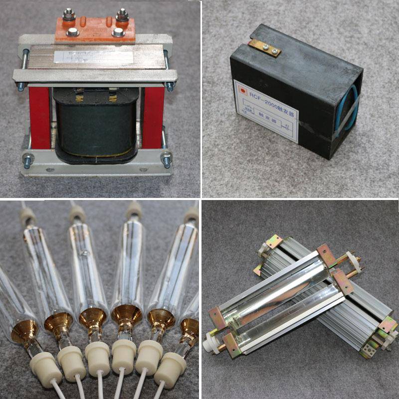 uv变压器四件套UV变VWW压电器器灯罩8KWv光源容uv灯铜包变压u器