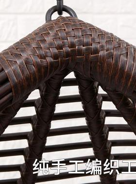 吊椅吊双篮藤椅成人室内千摇椅人阳人台单66378鸟巢懒人椅吊床摇