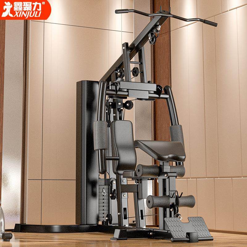 健身器材家用室内多功能套装组合健身房运动器械综合训练器单人站