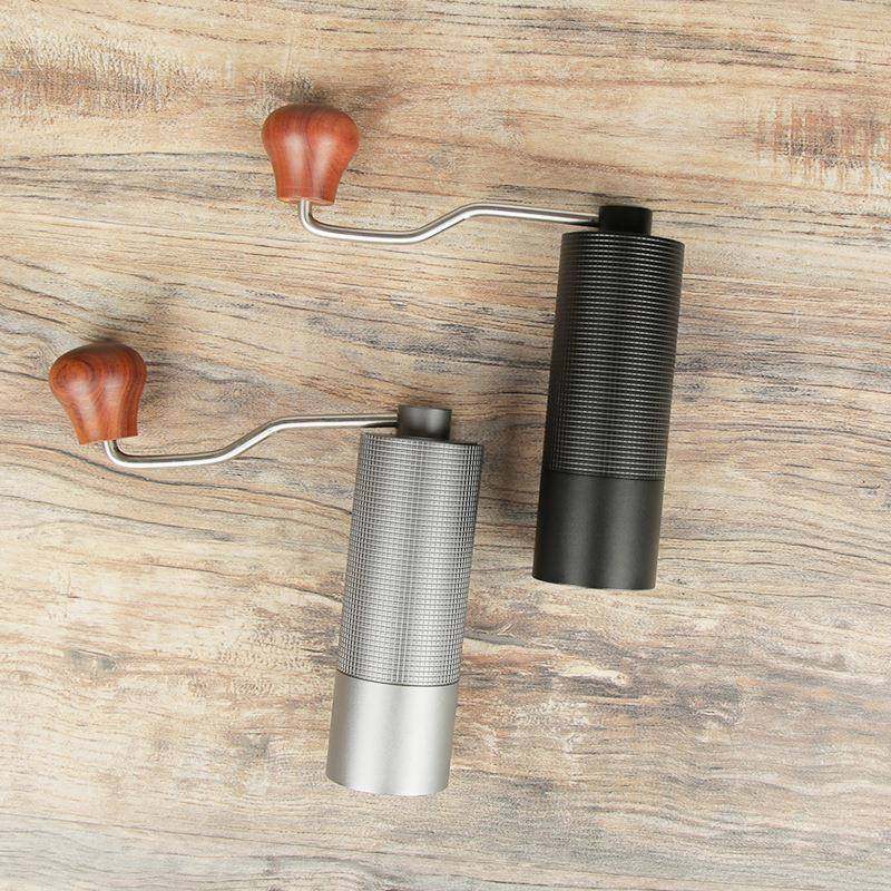 新款热销手摇不锈钢磨芯磨豆机精密意式咖啡豆便携家用研磨器