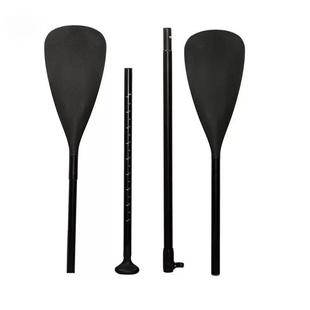 SUP桨板划桨单双头两用桨尼龙桨叶铝合金碳纤维纹理船桨便携专业