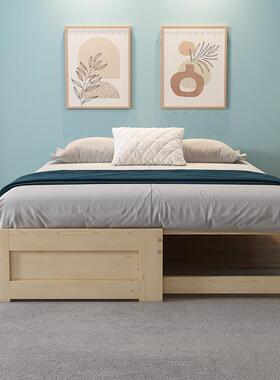 折叠沙发床两用家用简易功能VUK实木榻多米缩床榻单人床小型抽拉