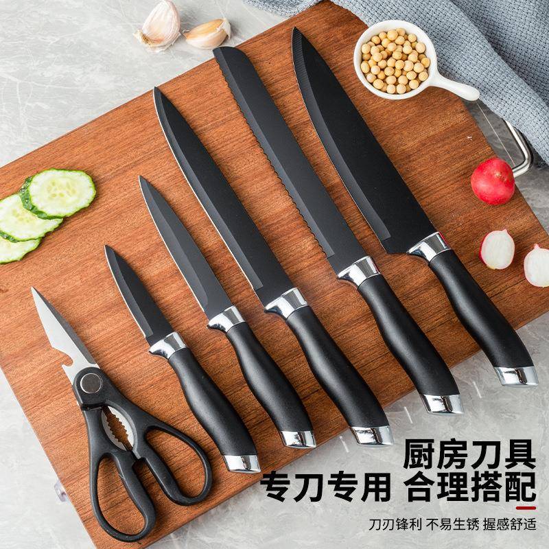 收纳勺锅铲菜刀具套装硅412胶厨具20架件套不板粘汤锅耐高温厨房