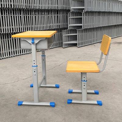 中学可wxs-kzy-桌降课桌椅学小习桌儿童培训班书招标升厂子家