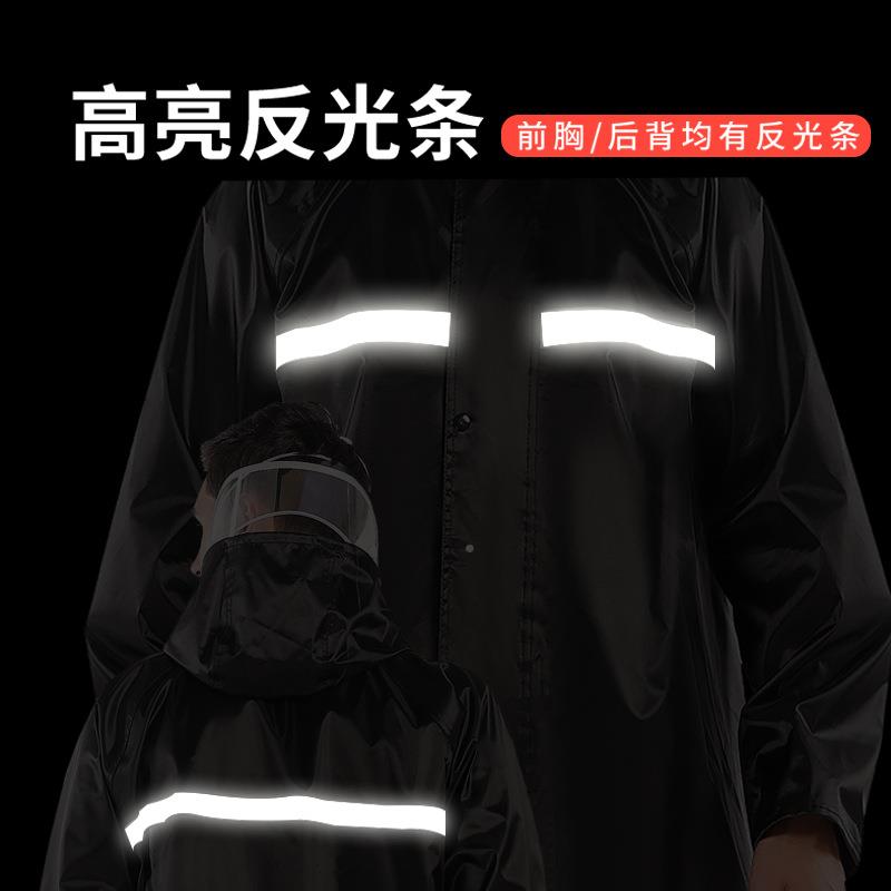 厂家批加厚反光雨衣雨套装春亚纺雨分体成人发513男裤士徒步披实