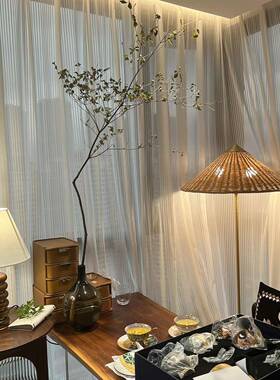 黑胡桃蜡木厅大HUM板茶白木阳台桌茶桌客悬浮书桌桌工作泡茶桌中