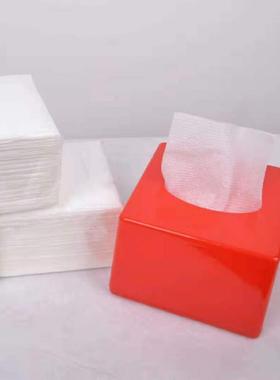 饭店餐小巾15413小纸纸整箱吃店大排档早点烧抽烤方形纸巾厂家