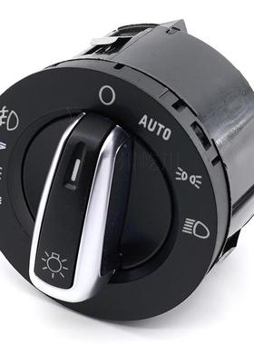 44FD94153FD941531A适调用奥迪A6S6C6汽车大灯节开关前照灯旋钮组