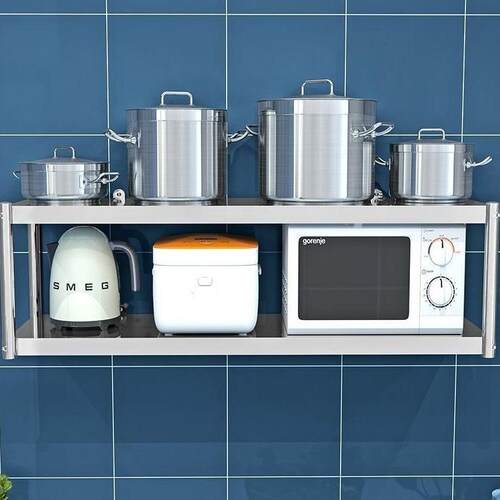 家墙壁F966J868货墙上调料收纳不锈钢可订架用调商用料架子厨房层