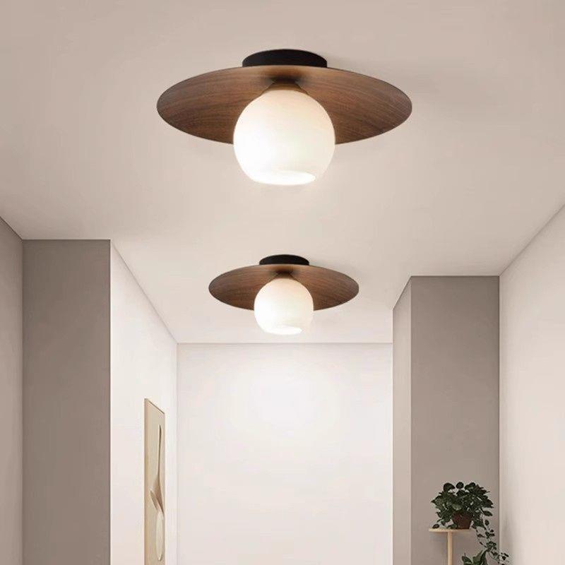 道过走廊灯吸灯入顶户关门厅灯创353意木纹led玄简约现代极简阳台