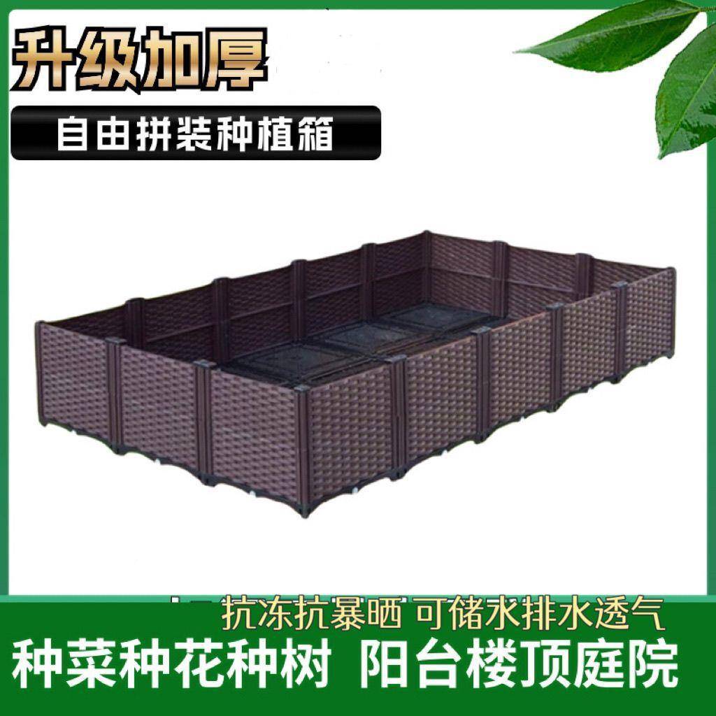 家庭楼顶种菜阳专菜用箱台菜园蔬2025跨境种植箱户外花园屋室顶内