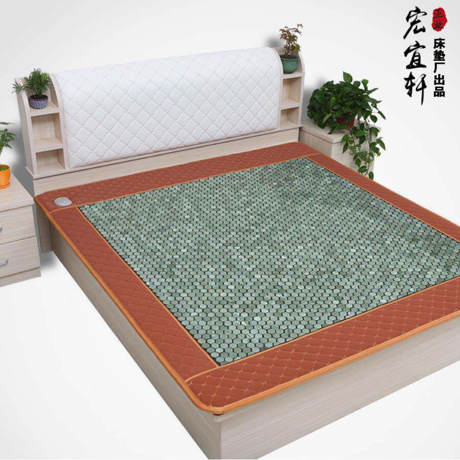 电玉加热床垫六角锗石床石QLJ1004垫托玛琳垫会床销床垫