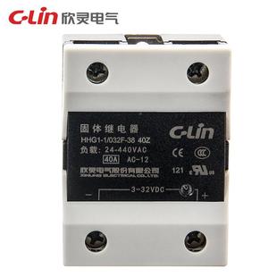 38器QJG 02F 单相固体继电40A 欣灵HHG1 改3进型