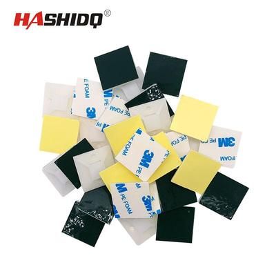 料塑吸盘*定式位片30*303030不干胶自粘扎带电线固定座