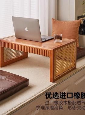 实藤木14751编榻茶几飘茶窗桌子榻米茶台阳台小桌方桌炕几学习桌