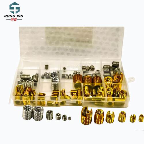 1系16pcs/盒碳钢自攻套+不锈钢钢821丝螺螺套混合套装M31-M2列组