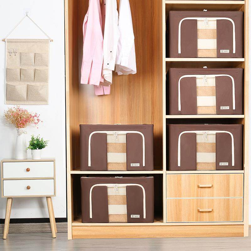 家厚用环被子加衣服收纳箱整理收纳师00专用可折叠牛津布保百纳箱