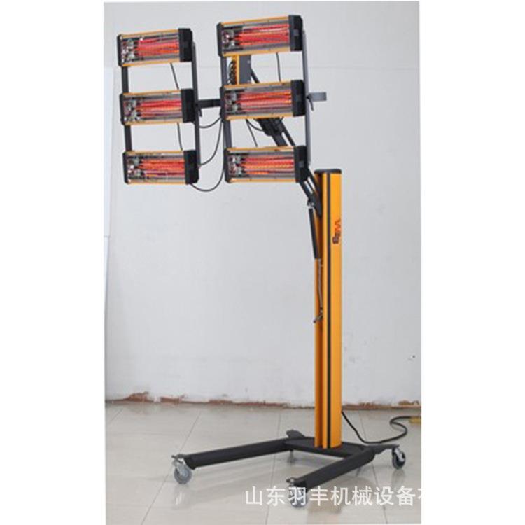 两个漆YF-023大功烤率汽车烤烤漆灯移灯动短波红外线漆房烤灯红外