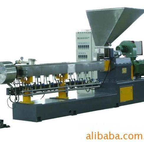 南京供应塑料抽粒机，同向积木式双螺杆造粒机，填充改性