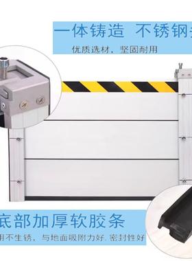 防洪房挡水板防铝式合金防水板汛移动车库地ZMC下室厂阻水墙