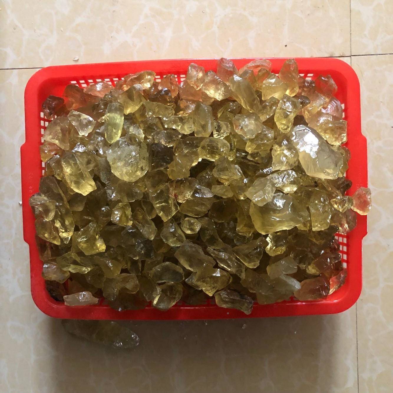 粉晶紫水晶白晶黄水晶原石粒水晶碎石大颗雕1造景装水修装刻饰新