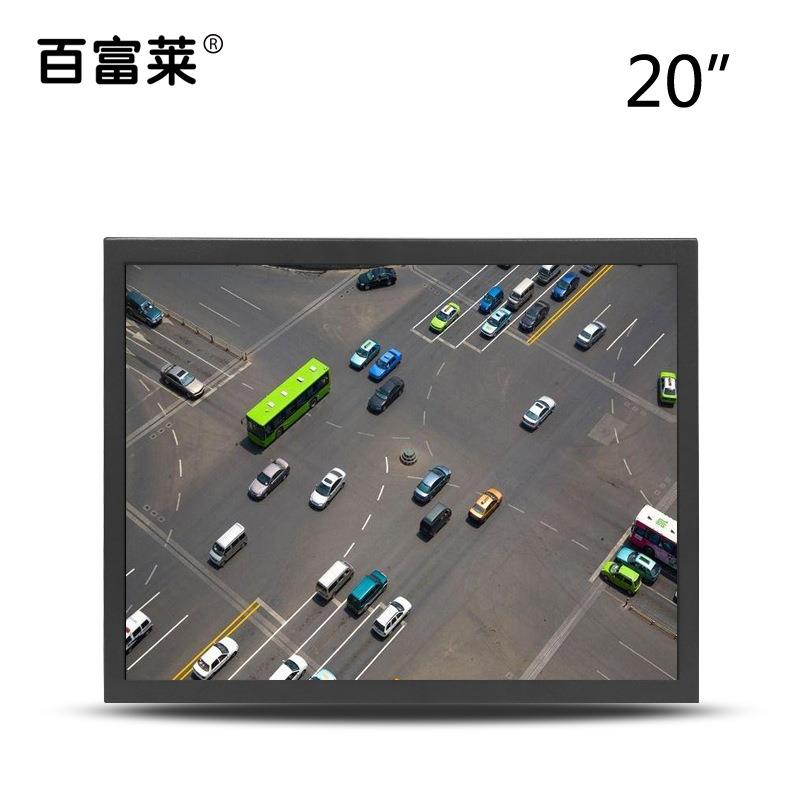 安防监视器20英寸嵌入式CRT电纯平模BNC接拟口显示器J2201视显示