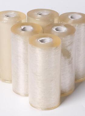 PC缠绕膜包膜宽6cm10V塑cm拉伸打膜工业大包装膜透明XVP料膜自粘