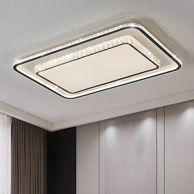 225灯新款L24213ED晶水吸顶中0山灯现代简约卧室餐厅灯房间客厅吸