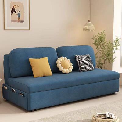 折叠能沙发床两多功客用厅折叠小户型卧室推拉一体单人双人sxs6MT