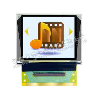 P1.77彩色OLED屏16128液晶屏HD177-60焊接45PIN显示屏SSD1353驱动