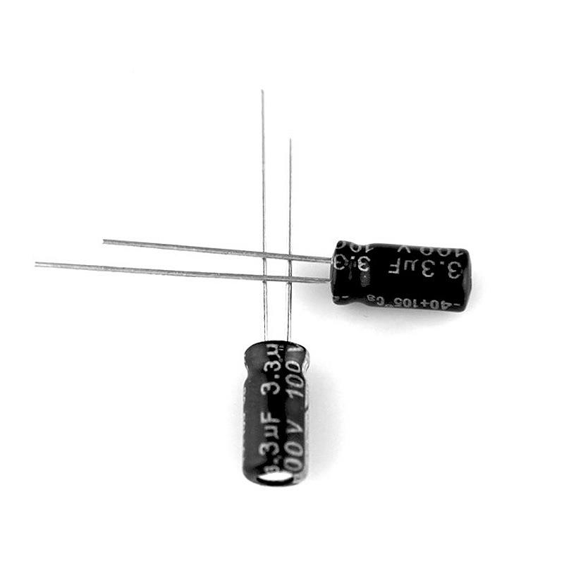 电解电容3.3U极F001V100V/3.3UF高RMG低音喇叭音频分频无电解电容